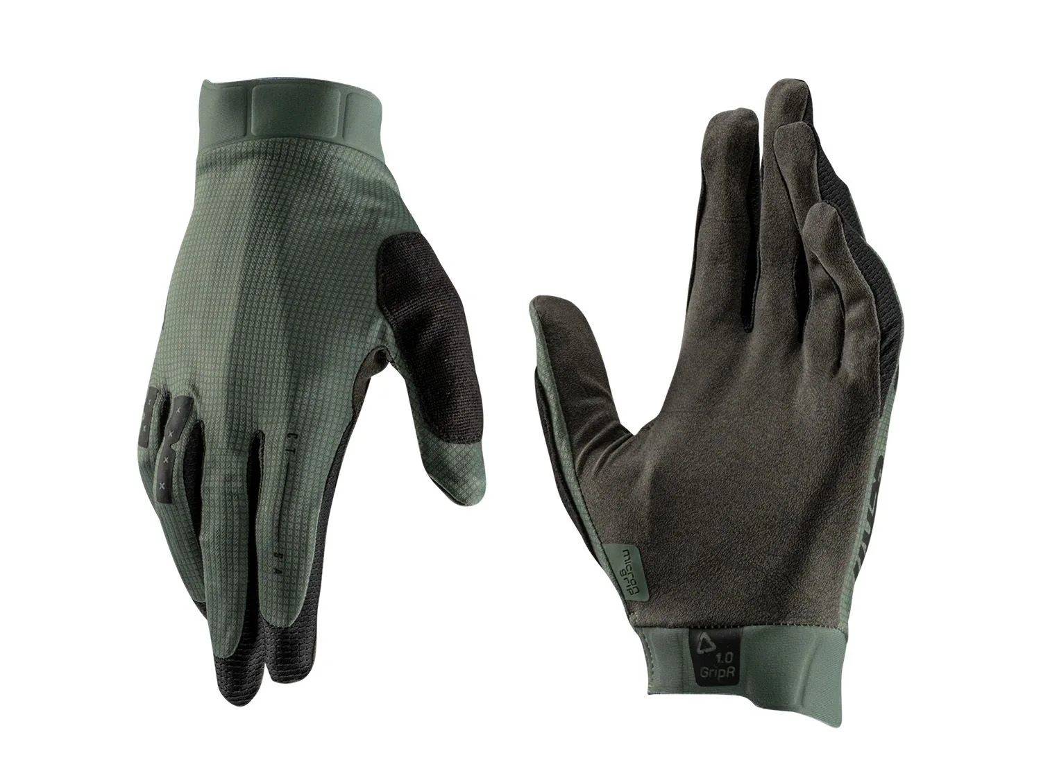 Manusi Leatt MTB 1.0 GripR L mist green