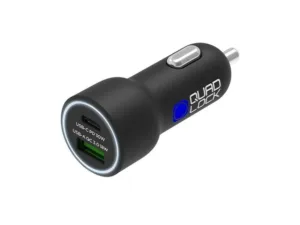 Quad Lock incarcator priza auto USB Dual 12V, 48W
