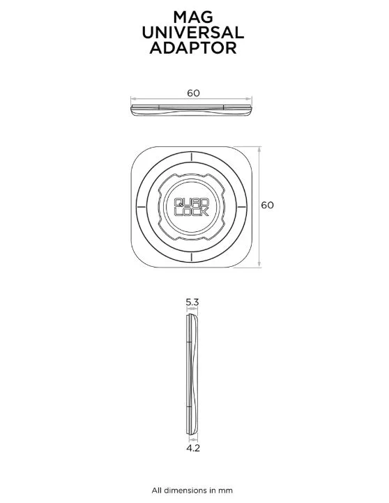 Quad Lock MAG adaptor universal - imagine 5