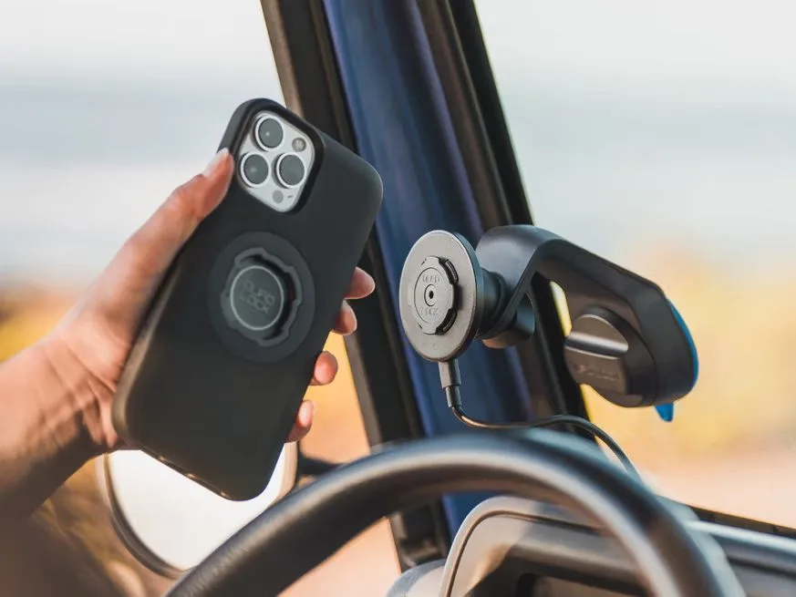 Quad Lock cap incarcator wireless (masina, acasa, birou) 1.5m - imagine 5