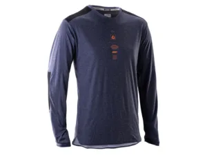 Tricou maneca lunga Leatt MTB Trail 4.0 L galaxy blue
