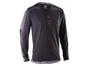 Tricou maneca lunga Leatt MTB Trail 4.0 L ghost black