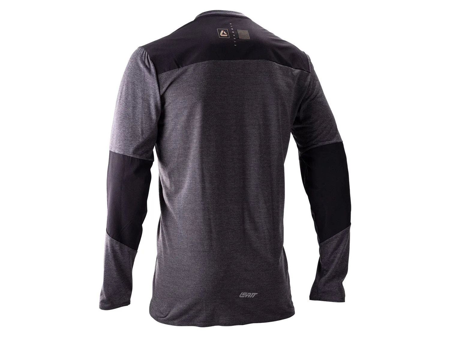 Tricou maneca lunga Leatt MTB Trail 4.0 L ghost black - imagine 2