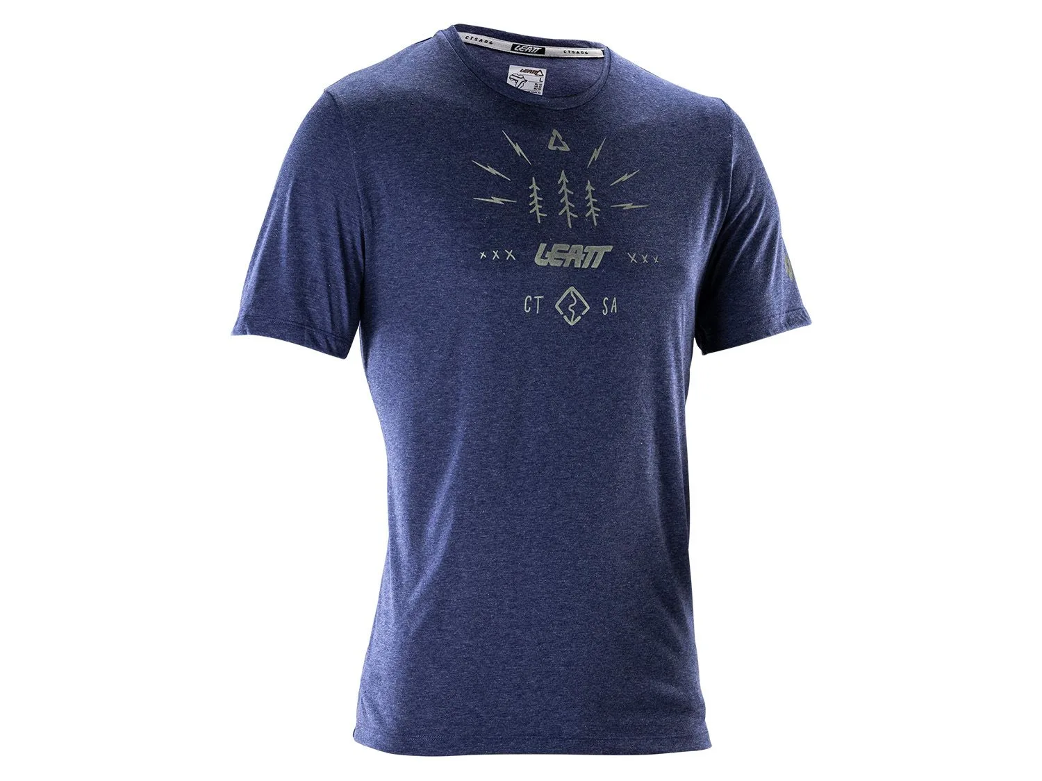 Tricou maneca scurta Leatt MTB Gravity 3.0 S galaxy blue
