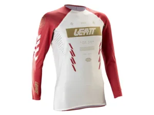 Tricou maneca lunga Leatt MTB Gravity 5.0 S race red femei
