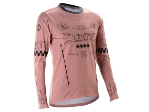 Tricou maneca lunga Leatt MTB Gravity 3.0 L dusty pink femei
