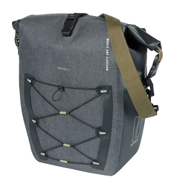 Geanta Basil Navigator Storm MIK side L 25-31L negru 18261