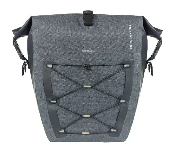 Geanta Basil Navigator Storm MIK side L 25-31L negru 18261 - imagine 3