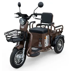 Triciclu electric RDB SINOE PRO, maro, 1160W, fara permis