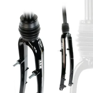 Furca cu suspensie RST 700C  vitezeA TLN 1-1/8 ahead DISC negru