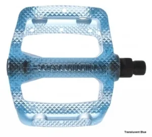Pedale Eastern CFRP transparent albastru