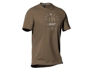 Tricou maneca scurta Leatt MTB Gravity 3.0 M loam brown junior
