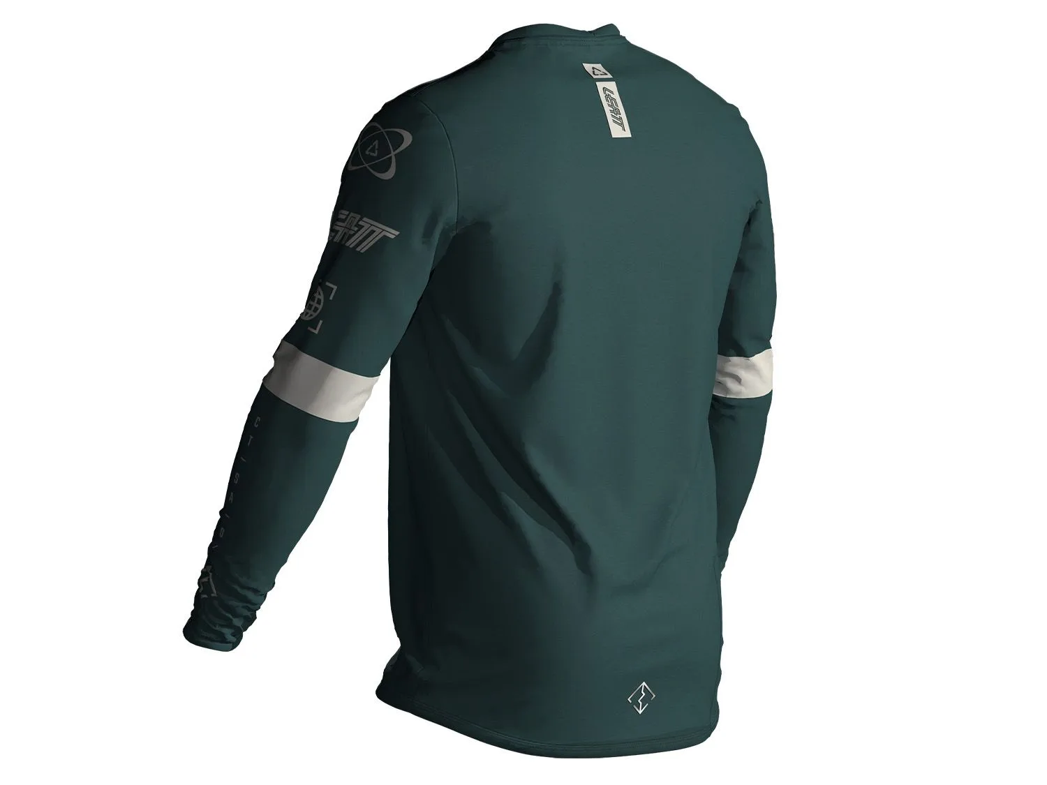 Tricou maneca lunga Leatt MTB Gravity 3.0 L spruce green junior - imagine 2