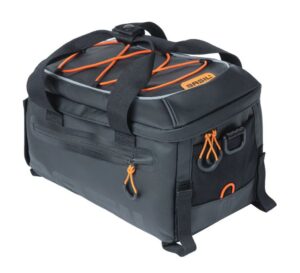 Geanta Basil Miles Tarpaulin negru-portocaliu 7L 18088