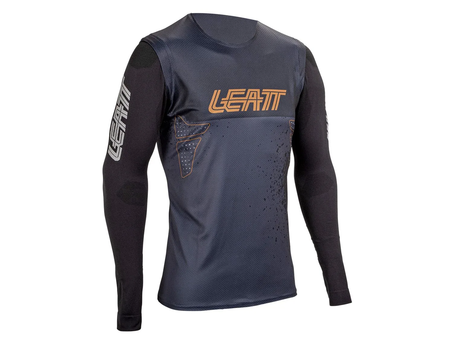 Tricou maneca lunga Leatt MTB Gravity 5.0 XXL black