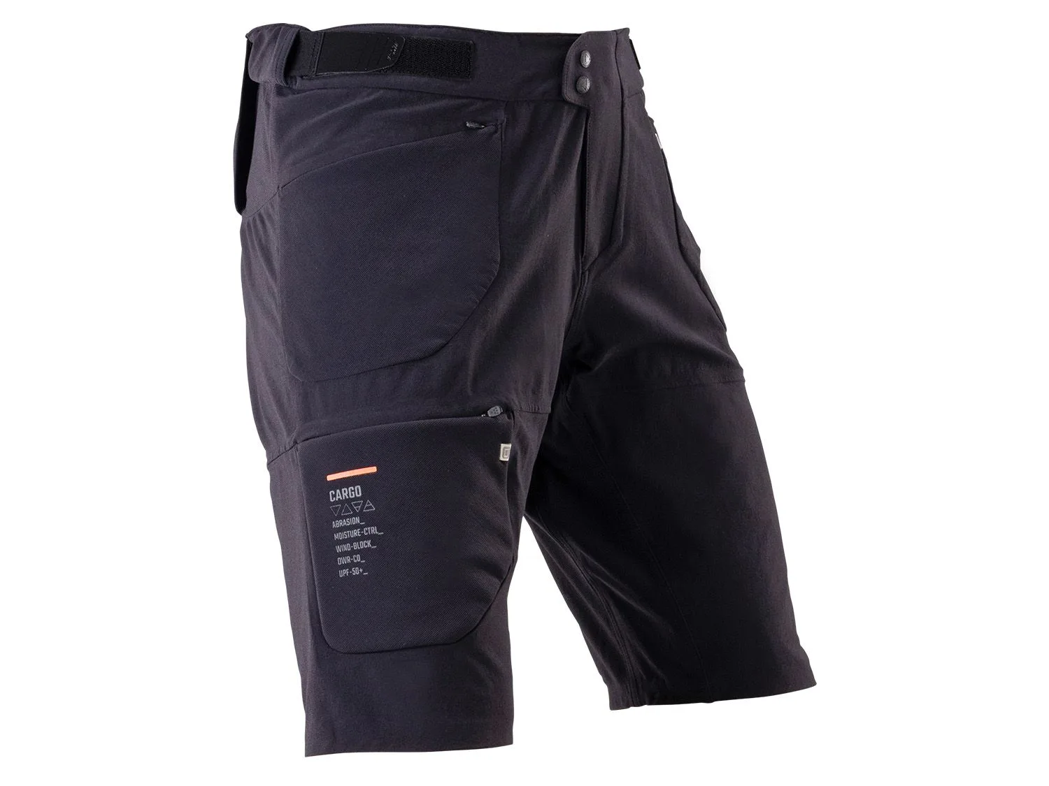 Pantaloni scurti Leatt Trail Cargo 6.0 L ghost black