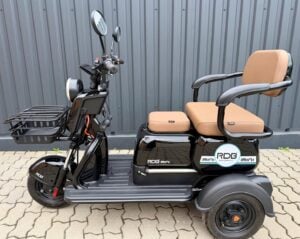 Triciclu electric RDB MINI, negru, 2000W, fara permis
