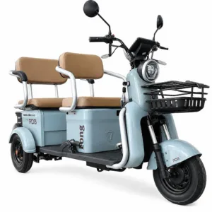 Triciclu electric RDB LONG albastru 2000W, fara permis