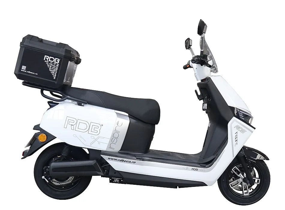 Scuter electric RDB INSPIRE, alb, 2000W, fara permis - imagine 2