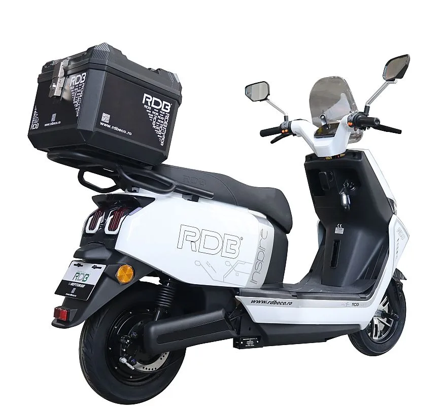 Scuter electric RDB INSPIRE, alb, 2000W, fara permis - imagine 3