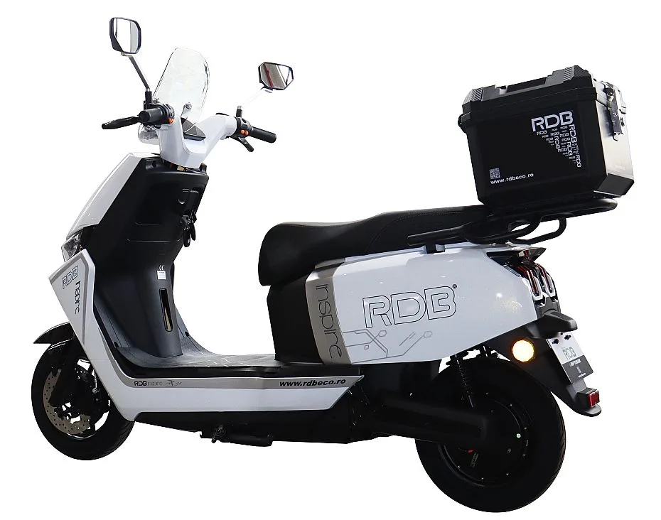 Scuter electric RDB INSPIRE, alb, 2000W, fara permis - imagine 4