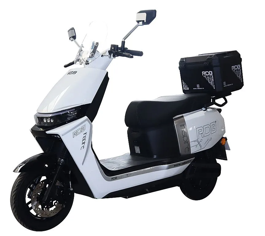 Scuter electric RDB INSPIRE, alb, 2000W, fara permis - imagine 5