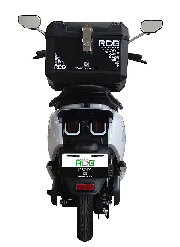 Scuter electric RDB INSPIRE, alb, 2000W, fara permis - imagine 7