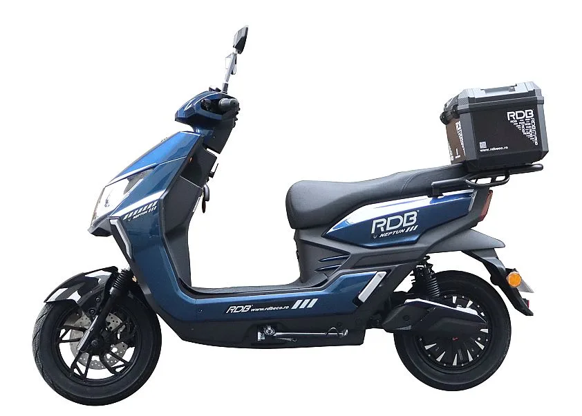 Scuter electric RDB NEPTUN III, albastru, 2000W, fara permis