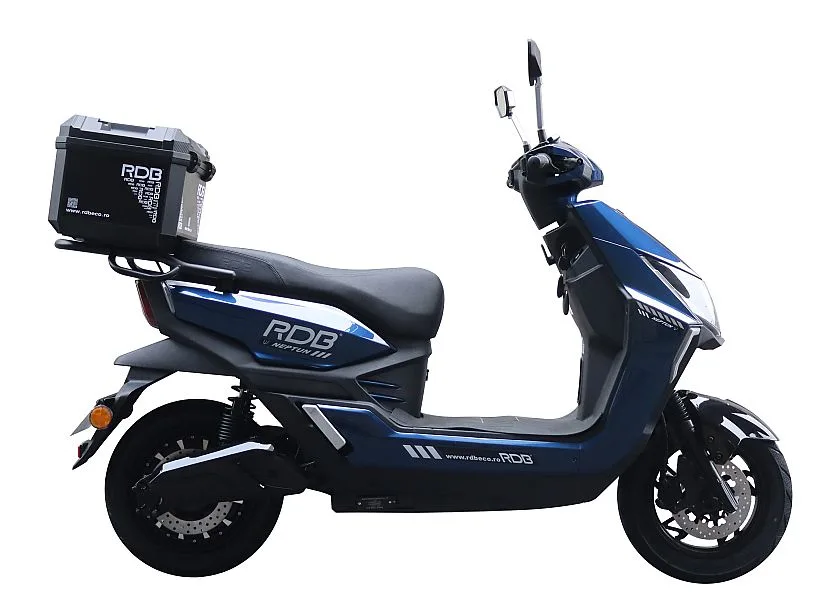 Scuter electric RDB NEPTUN III, albastru, 2000W, fara permis - imagine 2