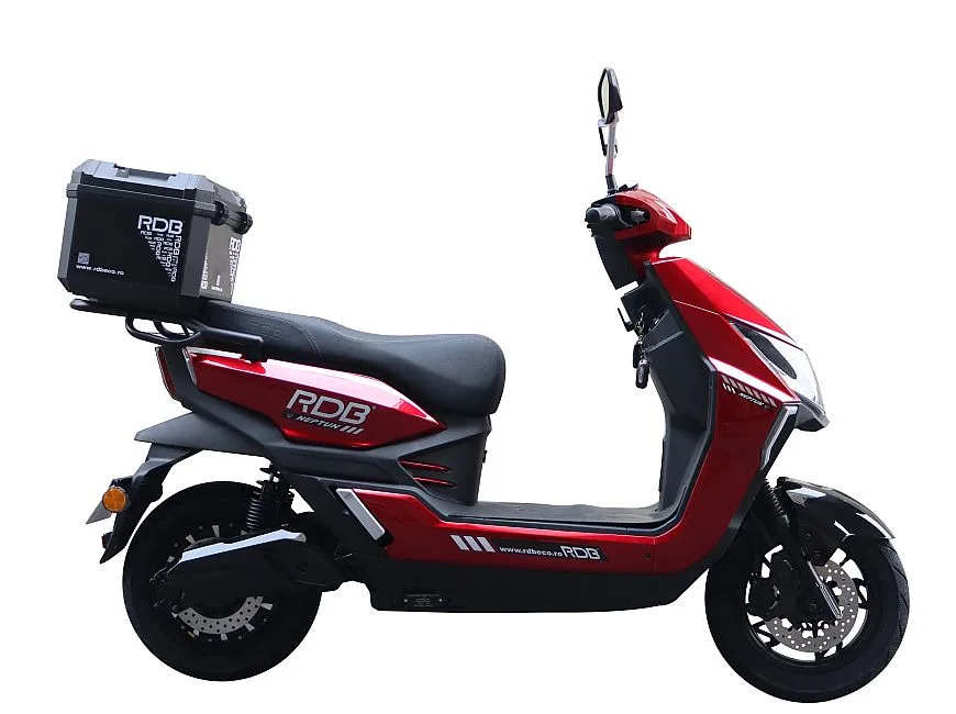 Scuter electric RDB NEPTUN III, rosu, 2000W, fara permis - imagine 3