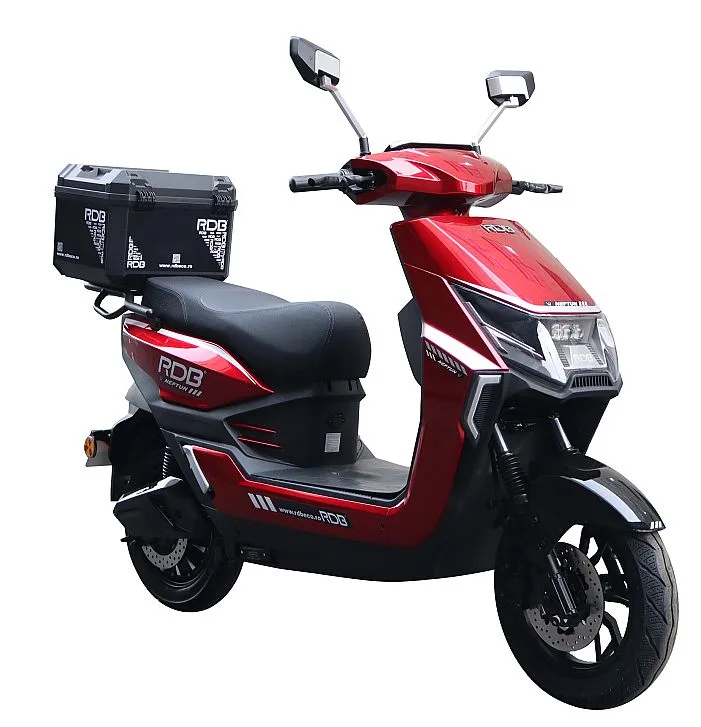 Scuter electric RDB NEPTUN III, rosu, 2000W, fara permis - imagine 4