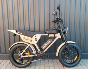 Bicicleta electrica, e-bike APE RYDER Genon Ultra 250W, 48V / 15Ah, bej, fara permis