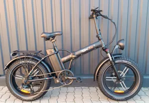 Bicicleta electrica, e-bike pliabila RKS Nero-M 250W, 48V / 12.5Ah, negru, fara permis
