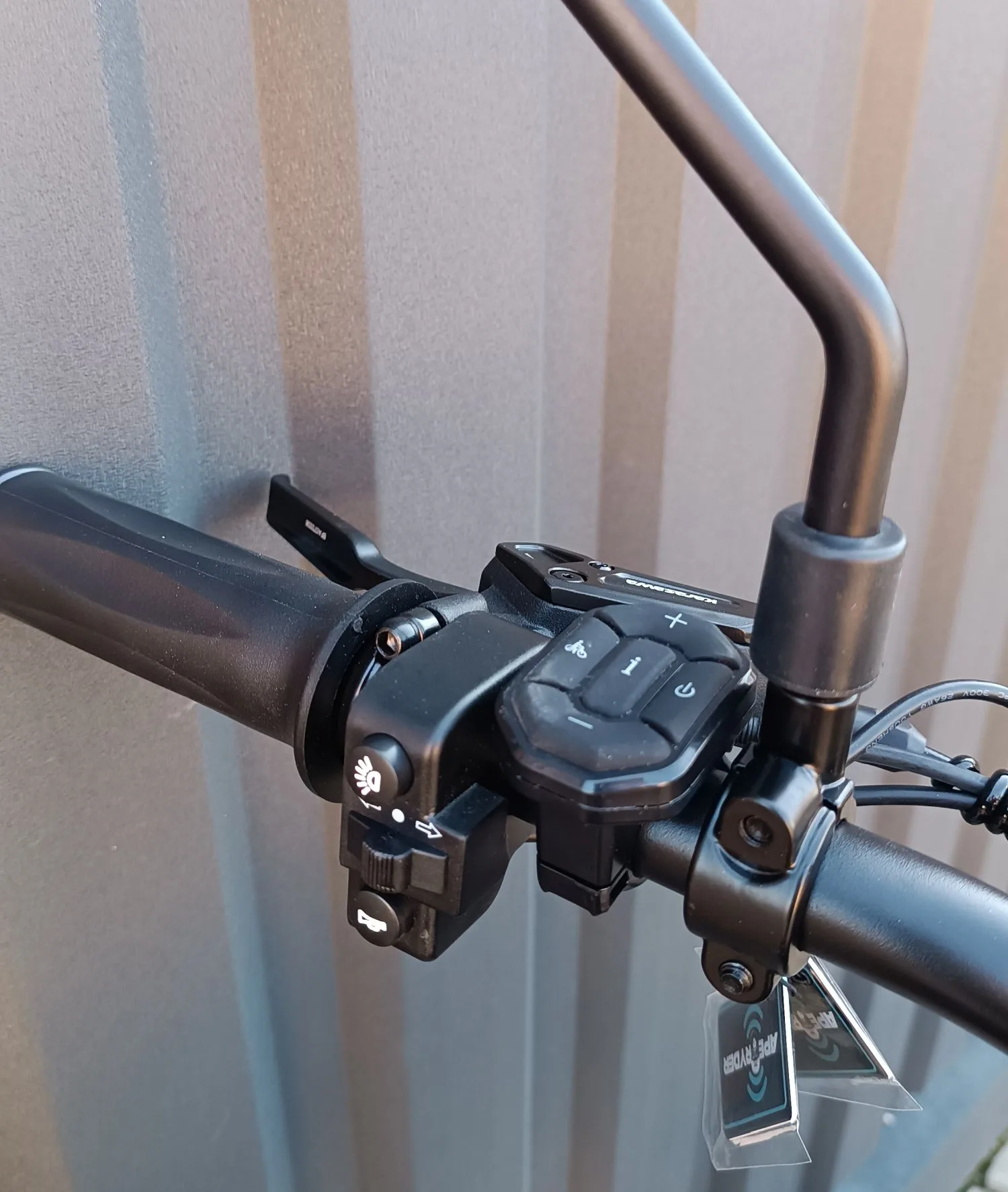 Bicicleta electrica, e-bike APE RYDER Mandril Ultra, 250W, 48V / 15Ah, negru, fara permis - imagine 12
