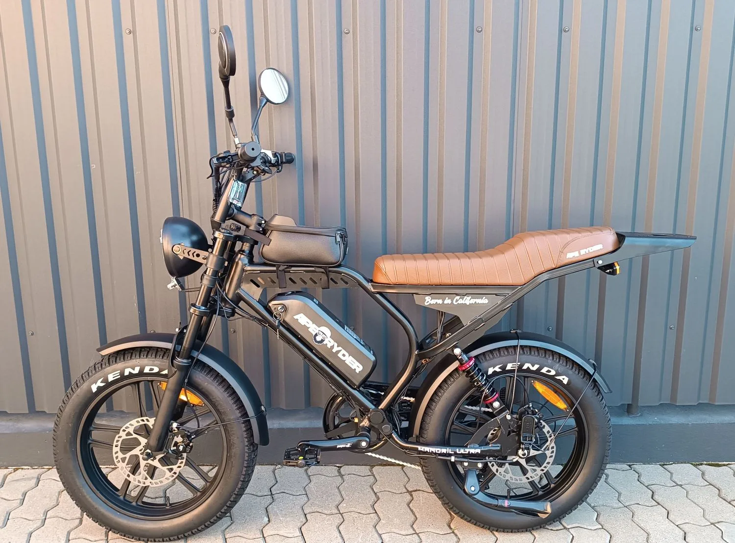 Bicicleta electrica, e-bike APE RYDER Mandril Ultra, 250W, 48V / 15Ah, negru, fara permis - imagine 2