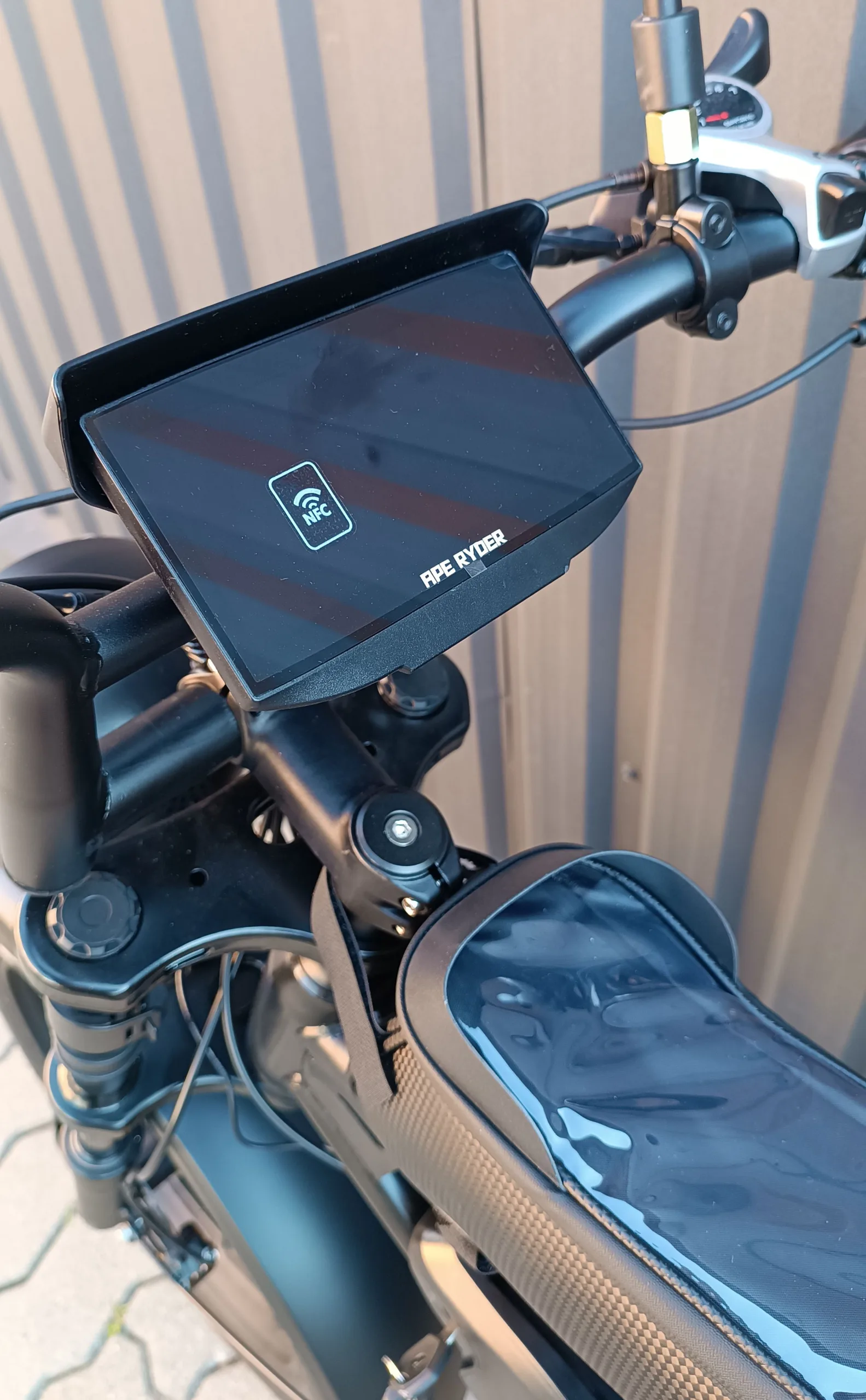 Bicicleta electrica, e-bike APE RYDER Mandril Ultra, 250W, 48V / 15Ah, negru, fara permis - imagine 6