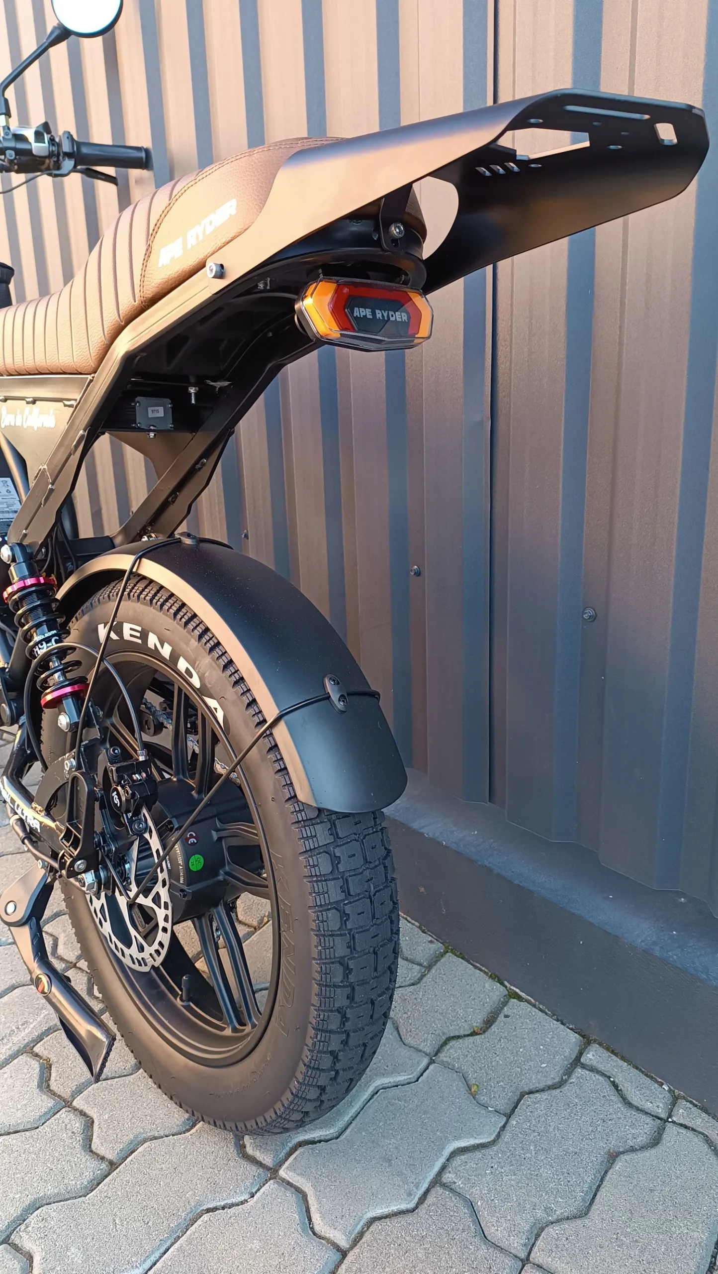 Bicicleta electrica, e-bike APE RYDER Mandril Ultra, 250W, 48V / 15Ah, negru, fara permis - imagine 9