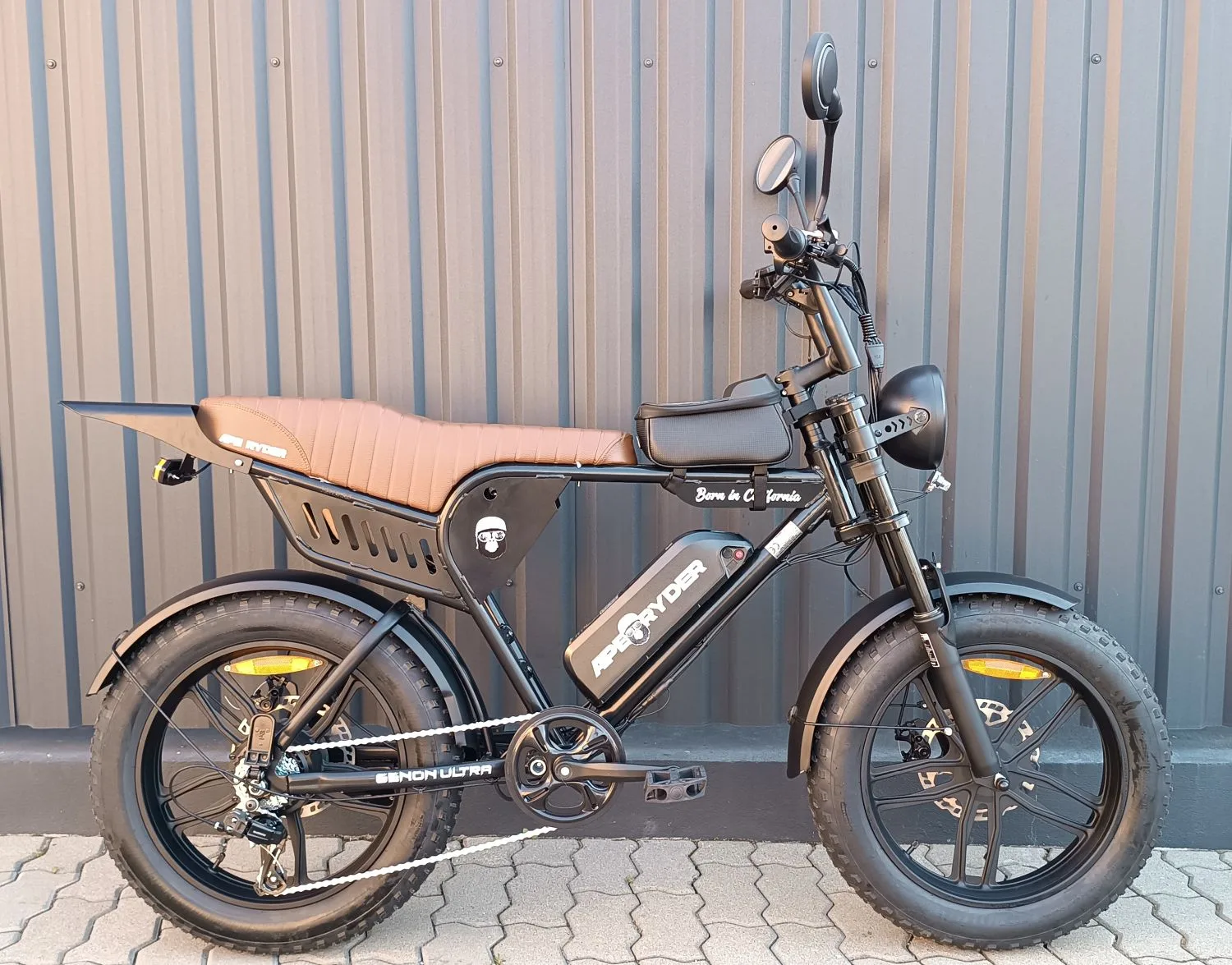 Bicicleta electrica, e-bike APE RYDER Genon Ultra 250W, 48V / 15Ah, negru, fara permis