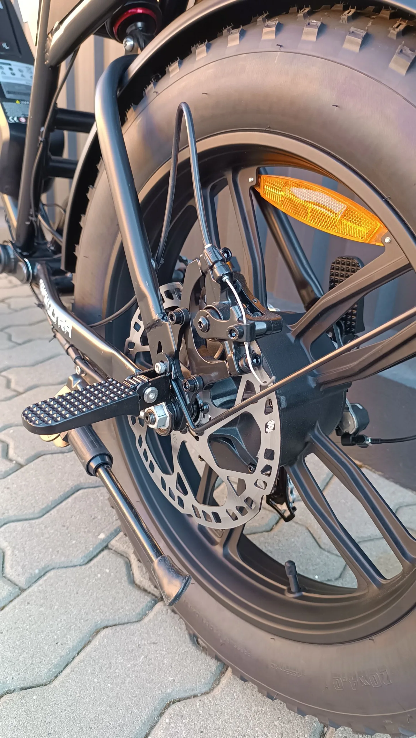 Bicicleta electrica, e-bike APE RYDER Genon Ultra 250W, 48V / 15Ah, negru, fara permis - imagine 11