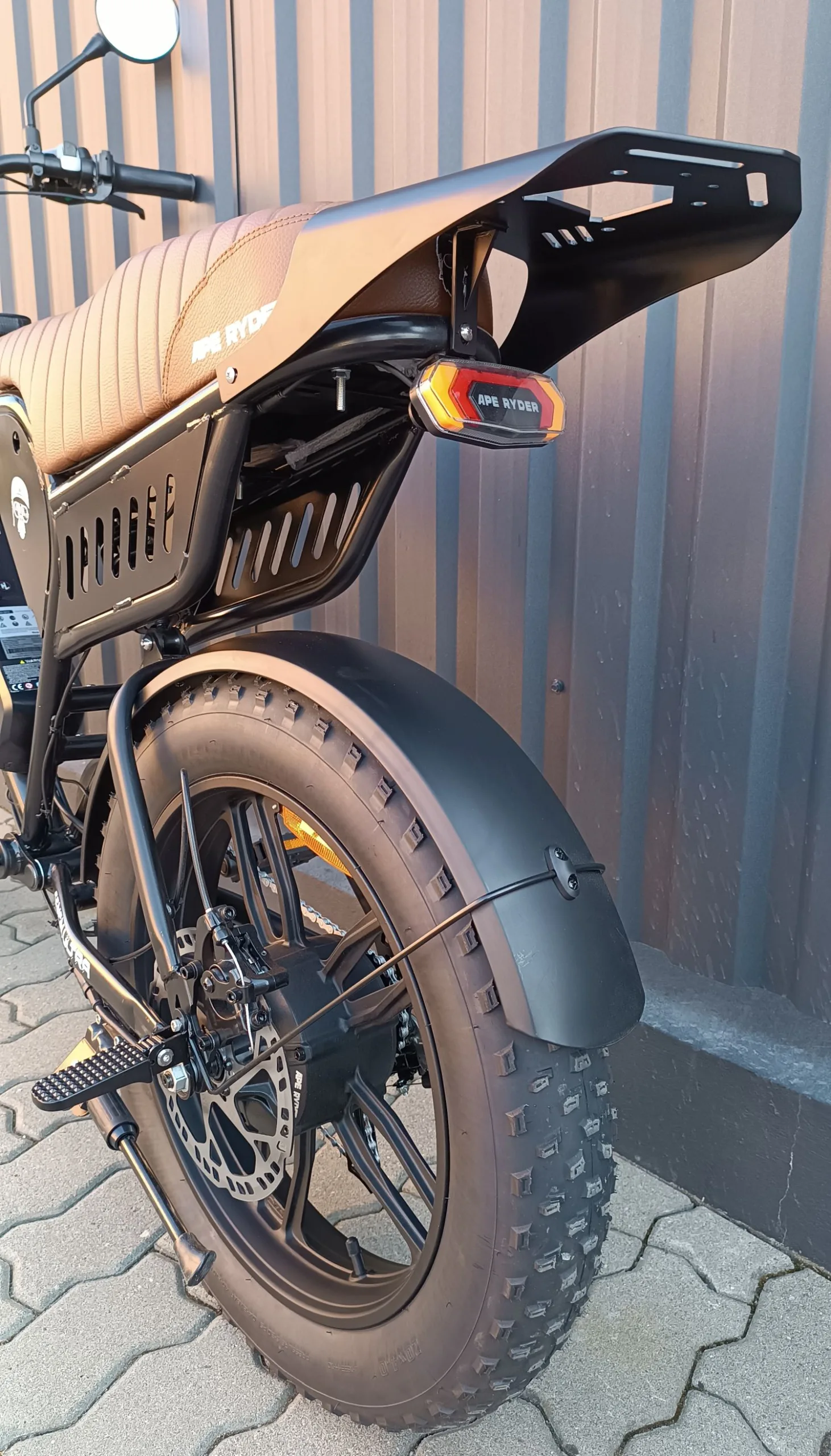 Bicicleta electrica, e-bike APE RYDER Genon Ultra 250W, 48V / 15Ah, negru, fara permis - imagine 13