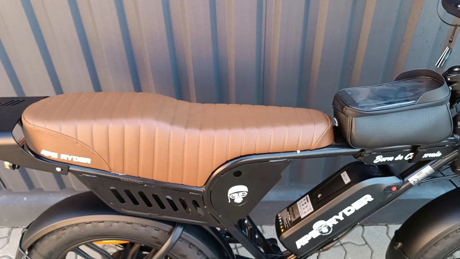 Bicicleta electrica, e-bike APE RYDER Genon Ultra 250W, 48V / 15Ah, negru, fara permis - imagine 16