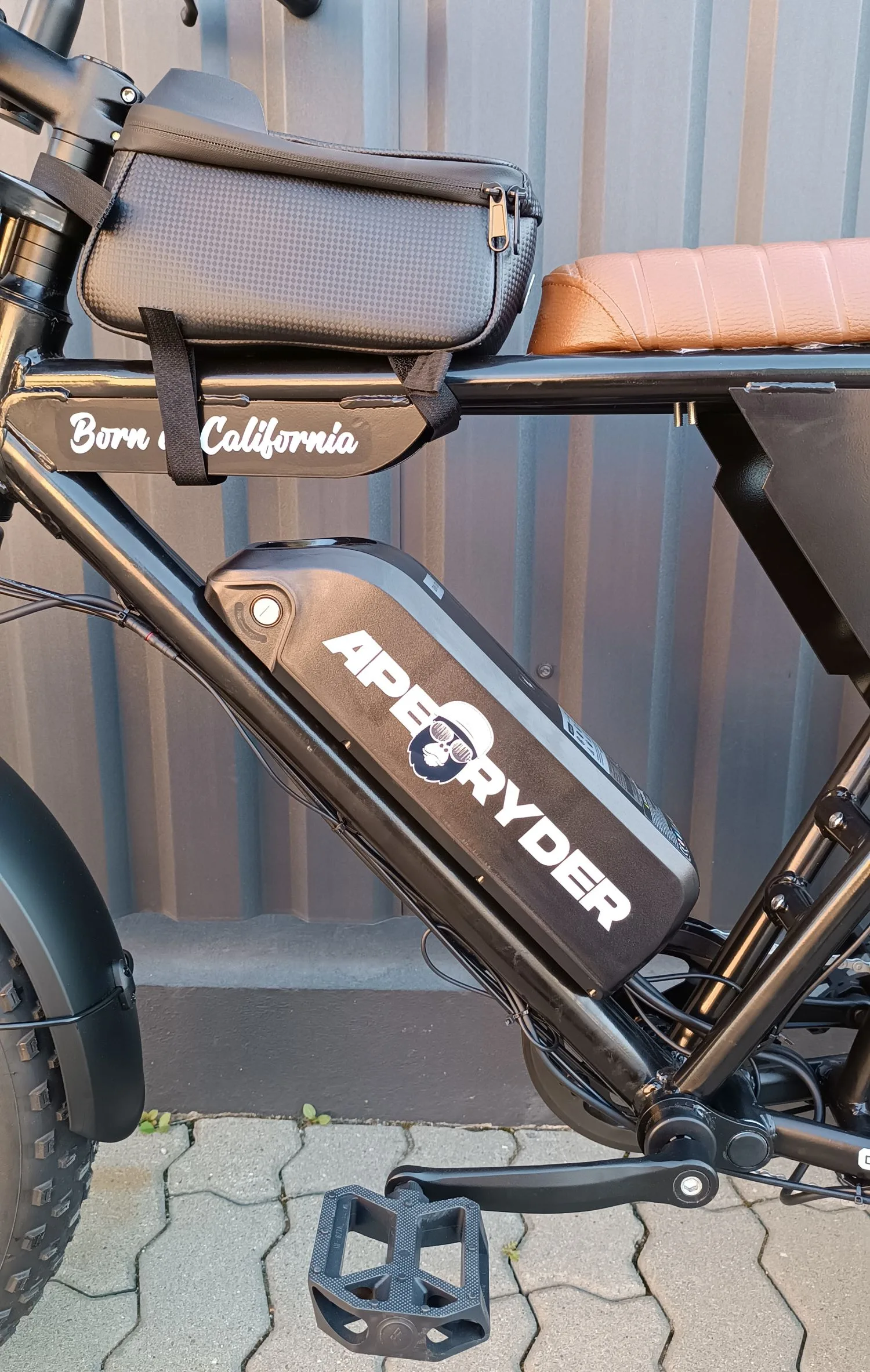 Bicicleta electrica, e-bike APE RYDER Genon Ultra 250W, 48V / 15Ah, negru, fara permis - imagine 7