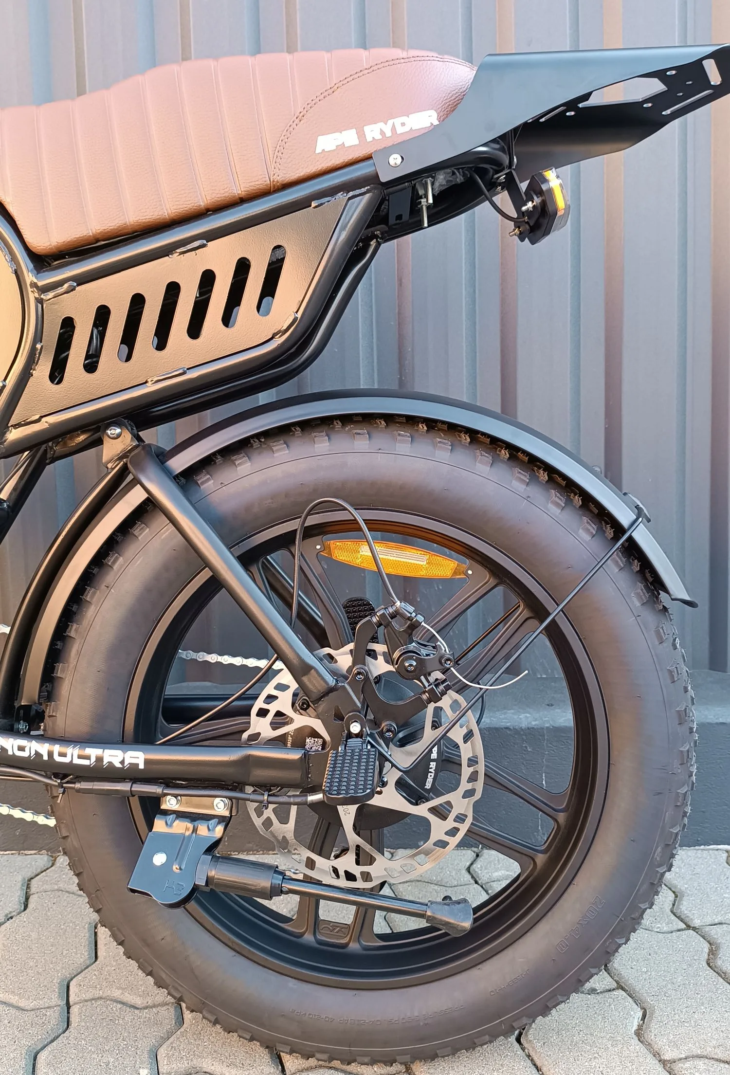 Bicicleta electrica, e-bike APE RYDER Genon Ultra 250W, 48V / 15Ah, negru, fara permis - imagine 10
