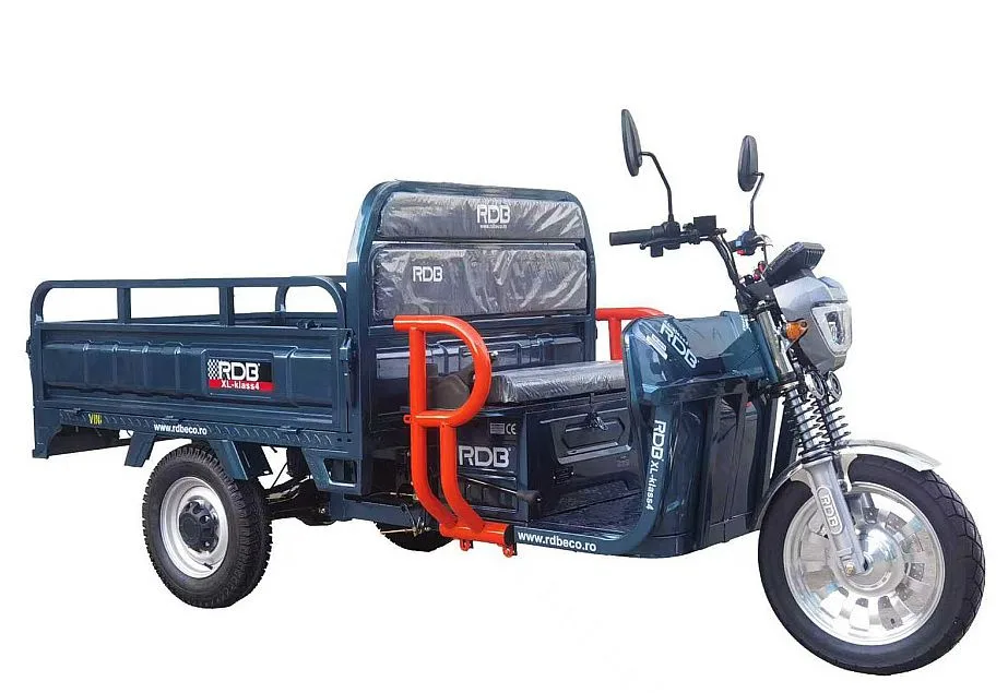 Triciclu electric RDB XL-KLASS4 1.5m, albastru, 4000W, fara permis - imagine 2