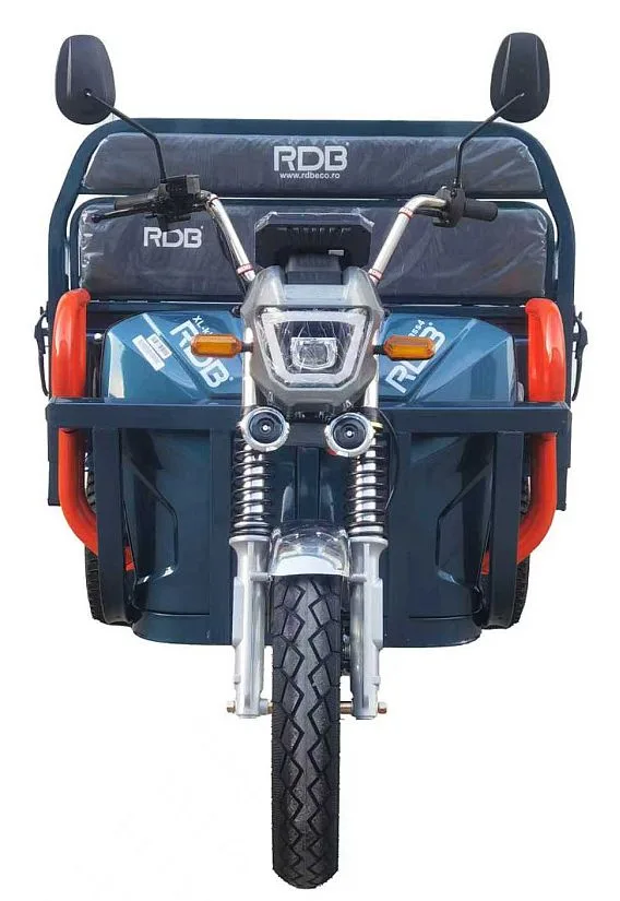 Triciclu electric RDB XL-KLASS4 1.5m, albastru, 4000W, fara permis - imagine 5