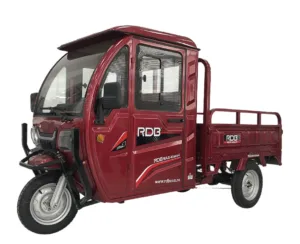 Triciclu electric RDB MAX-KLASS4 acoperis inchis, rosu, 4000W, fara permis