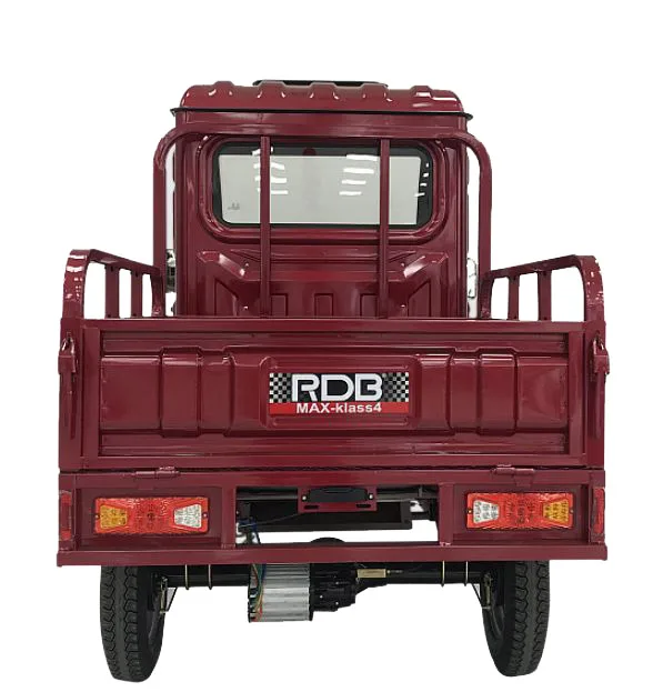 Triciclu electric RDB MAX-KLASS4 acoperis inchis, rosu, 4000W, fara permis - imagine 6