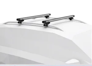 Thule SlideBar Short 127cm 2 bucati gri - imagine 2
