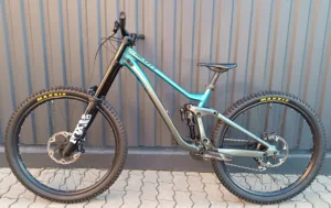 Bicicleta Second Hand Scott Gambler DH albastru L - imagine 2