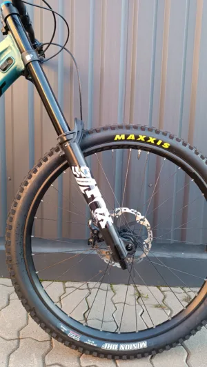Bicicleta Second Hand Scott Gambler DH albastru L - imagine 4